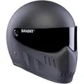 Bandit XXR Motorradhelm, schwarz, Größe S für Männer