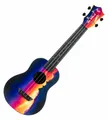 Flight TUC-EE Sunset Travel Konzert Ukulele Design Koprus ABS Linde Laminat Bag