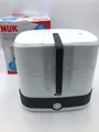 NUK Vario Express Sterilisator für 6 Babyflaschen, Zubehör, 6 Min, EU-Stecker