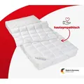 Matratzenschoner atmungsaktive Matratzenauflage 4 Eckgummis div. Größen PROCAVE, Microfaser Soft Topper, 100x200 cm weiß 100 cm x 200 cm