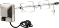 BBQ-Toro Grillspieß Set 100 cm inkl. 4x Fleischnadeln und Edelstahl Motor, 220V - 240V, Drehspieß
