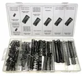 Druckfeder Sortiment Spiralfedern Stahlfeder div Gr. Metallfeder SCHWARZ 114-tlg