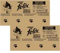 (€ 5,36/kg) Felix So gut wie es aussieht Kabeljau Rind Huhn Thunfisch 120 x 85g