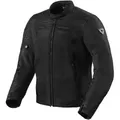 Revit Motorradjacke Eclipse 2 Motorrad Textiljacke Atmungsaktiv protektoren reflektierende abriebfest kühlend reißversc schwarz 4XL