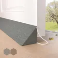 Schwerlast Zugluftstopper für Türen,90cm Extra Dickes Keildesign dichtet groß...