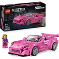 LEGO Speed Champions 2 Fast 2 Furious – Honda S2000 – Rosa Spielzeug-Auto und Suki-Mini-Figur mit Schraubenschlüssel – Geschenk für Kinder ... - Bronze