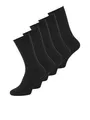 JACBASIC BAMBOO SOCK 5 PACK NOOS, Schwarz, Einheitsgröße