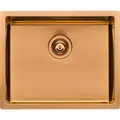 NABER 1015030 LUSSO 1 Einbauspüle, kupferfarbig, PVD-Beschichtung, ab 60 cm Schrankbreite / Spüle / Einzelbecken - Kupfer