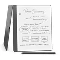Amazon Kindle Scribe (16 GB) – Neuartiges Display mit gleichmäßigem Rahmen | Schreib einfach in Bücher und Dokumente | Mit Notizbuchzusammenfassung | Mit Premium-Eingabestift – Anthrazit