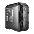 Cooler Master MasterCase H500M ARGB - PC-Gehäuse mit zwei 200-mm-Lüftern für einen optimalen Luftstrom, 4 Panele aus gehärtetem Glas, erweiterte Unterstützung.