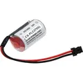TECHTEK Akku Kompatibel mit Ersetzt 146705-1, für 1467051, für 704004, für ER3V, für ER3V/3.6V, für JZSP-BA01, für JZSP-BA01-1, für JZSP-BA011 - Schwarz