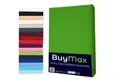 Buymax Spannbettlaken Buymax Jersey aus 100% Baumwolle, Jersey, Gummizug: Rundumgummi, (1 Stück), Pflegeleicht und Atmungsaktiv in Verschiedenen Farben und Größen