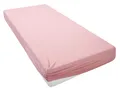 Otto Home Spannbettlaken "BLACKBERRY in BASIC und PREMIUM Qualität, 100% Baumwolle", rosa, B/L: 140cm x 200cm, 1 Stk., Jersey (110 g/m²), 140x200 28cm