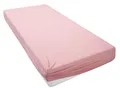 OTTO home Spannbettlaken BLACKBERRY in BASIC und PREMIUM Qualität, 100% Baumwolle, Jersey (110 g/m), Gummizug: rundum, (1 Stück), für hohe Matratzen bis 28 cm, Bettlaken, Spannbetttuch, pflegeleicht