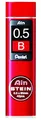 Pentel Ain STEIN C275 Feinmine, 40 Minen je Dose, 0.5 mm, Härtegrad B (1 Dose)