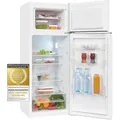 Exquisit Kühl-Gefrierkombination KGC270-45-040D weiss | 206 L Volumen | Kühl-Gefrier-Kombination Türanschlag wechselbar | Temperaturregelung | K... - Weiß