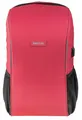 BESTLIFE Relleu TravelSafe Rucksack für Laptop bis 15,6 Zoll USB rot