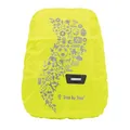 Step by Step Regen- und Sicherheitshülle, gelb, reflektierend und wasserdicht, geeignet für Step by Step Kid Rucksack, schützt vor Regen und Schmutz