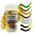 Zite Fishing Curly Viper Allround Mix Käse 6,5 cm  Wurm-Imitat Forelle