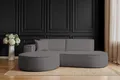 Kaiser Möbel Ecksofa Designer MODENA STUDIO stoff Artico Anthrazit Links