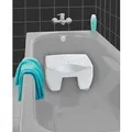 Wenko Badewannenhocker Secura 150 kg Tragkraft Kunststoff 40 x 21 x 31 cm Weiß