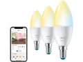 Intelligente LED Lampe E14 4.9w Wi-fi Bluetooth 3er Pack