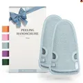 LoWell® 2 Stück Peelinghandschuh Körper, Hamam Handschuh Peeling für Körper und