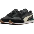 Puma Echtleder Sneaker ST Runner v4 SD dusky gray-alpine snow-black, Herren:46 EU - Grau - 46