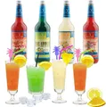 Cocktail Paket alkoholfrei 4 x 0,7l PreMix für 68 fertige Cocktails, Party Set