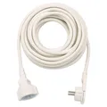 Verlängerungskabel 10m Brennenstuhl Flachstecker weiß Kunststoff Kabel