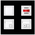 Busch-Jaeger Ruf-Set f. Behinderten WC 1510 UC-44G-101