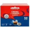 Lavazza Crema e Gusto Classico, Kaffeepad, Cafe crema, Easy Serving Espresso pod (E.S.E.), 50 Tassen, 8/10, Lavazza