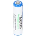AccuCell 3,2 Volt Solar Akku Lithium IFR 10440 200mAh LiFePo4 Akku, 3,2 Volt Akku AAA Solar mit Kopf ungeschützt 44,1 x 10,1mm