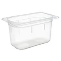 APS 82132 GN-Behälter 1/4, 26,5 x 16,2 cm, 150 mm tief, 3,7 Liter, Skalierung, Polypropylen