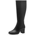 MARCO TOZZI Stiefel klassischer Stiefel in Karreeform als Allrounder schwarz 41 EU