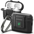Spigen Lock Fit Matte Black AirPods Pro 2