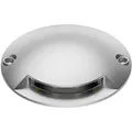 ledscom.de LED Bodenleuchte, Wegmarkierung BUNDA für außen, IP67, aluminium, rund, 70mm Ø, kaltweiß