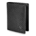 MATADOR Geldtasche Herren Leder #VIGO mit edler Geschenk Box, Elegantes Portmonee Herren RFID Schutz, Luxus Geldbörse Leder Schwarz Viele Kartenfächer in Schwarz Carbon