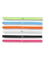 Nike Herren Flex Classic Headbands 6er Pack Stirnbänder Running Fitness Training Sport Haarband Set rutschfest elastisch, Volt/Vivid Pink/White, One Size