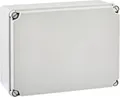 Kasten der Serie „Light“, verschraubt, 180x241x95 IP65, glatt