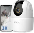 Imou 5MP 3K 360° WLAN IP Überwachungskamera Babyphone Haustier Monitor PTZ Innen