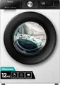 Hisense WF3S1243BW3, Frontlader, 12 kg, B, 72 dB, 1400 RPM, A