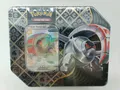 Pokémon TCG: Scharlachrot & Violett Paldean Fates Great Tusk EX Tin Box B-Ware