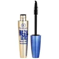 Dermacol Mega Lashes Mascara Wasserfeste Mascara für Wimpernverlängerungen und Volumen Schwarz 12,5 ml