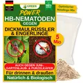 POWER HB-Nematoden gegen Dickmaulrüssler 5 Mio für 10 m², & Engerlinge bekämpfen