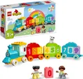 LEGO® Zahlenzug – Zählen lernen (10954), LEGO® DUPLO® Creative Play Konstruktionsspielsteine, (23 St)