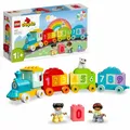 LEGO Duplo Zahlenzug Zählen lernen 23-tlg. Bausteine Zug Spielzeug ab 2 Jahre