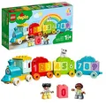 LEGO 10954 DUPLO Zahlenzug - Zählen lernen, 10 Zahlensteine, 3 Figuren