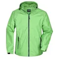 Men's Rain Jacket Sportliche, funktionale Outdoorjacke grün/blau, Gr. XL