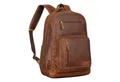 STILORD Notebookrucksack "Hubertus" Vintage Lederrucksack Damen und Herren